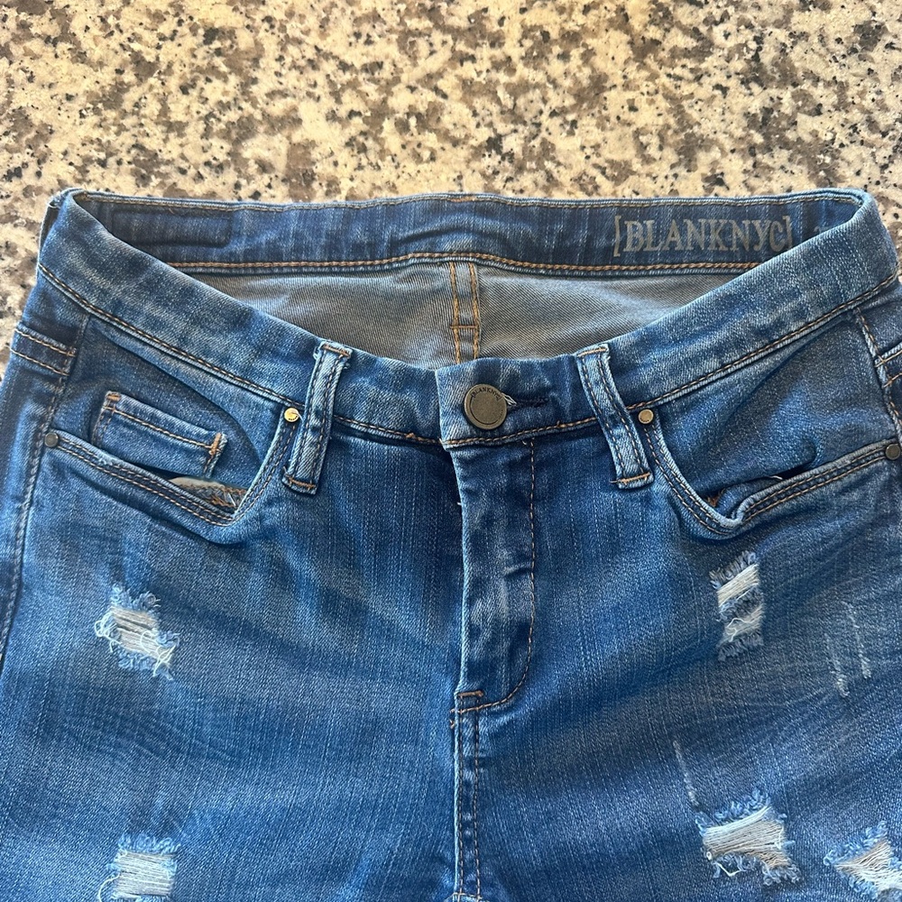 BLANK skinny distressed jeans 27
